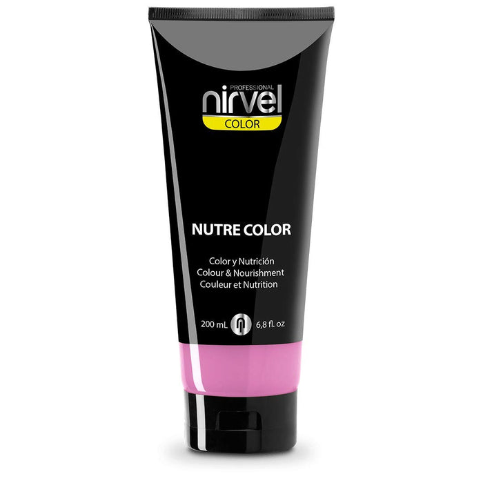 Máscara Nutritiva Cor Avelã 200 ml - Nirvel : Rosa Chicle - 1