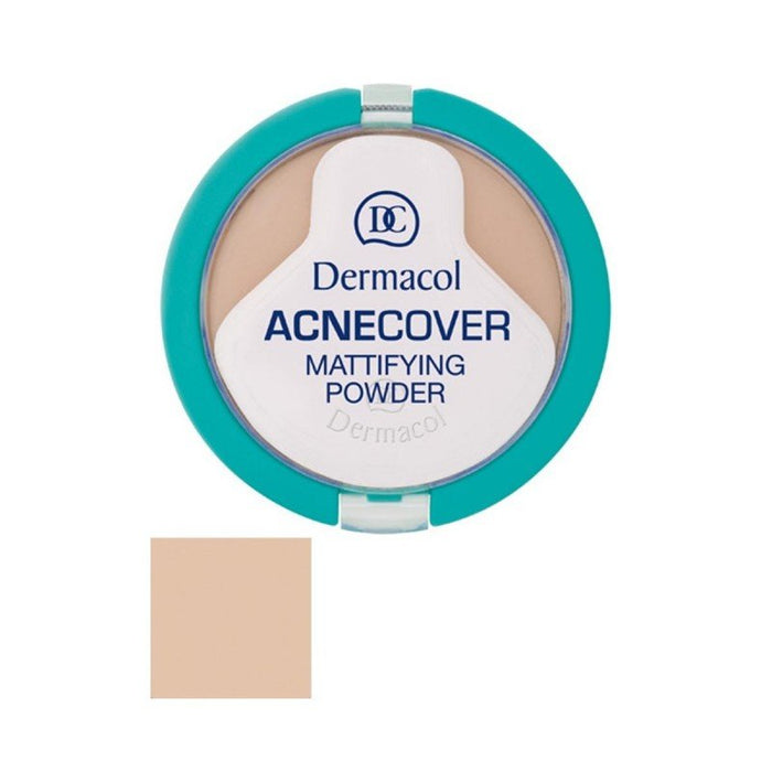 Polvo Matificante - Acnecover - Porcelain - Dermacol : Polvos matificantes acnecover - Sand - 1