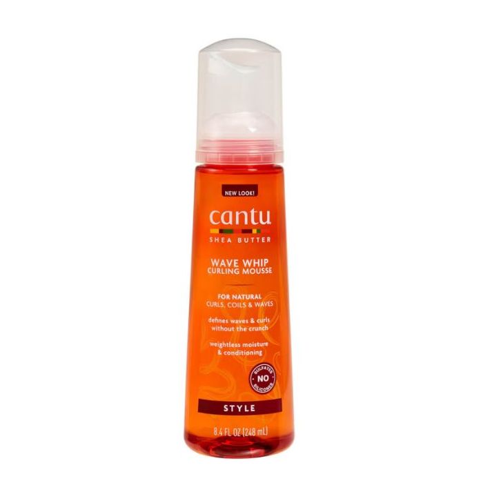 Mousse Manteiga De Karité - Para Cabelos Ondulados Naturais 248ml - Cantu - 1