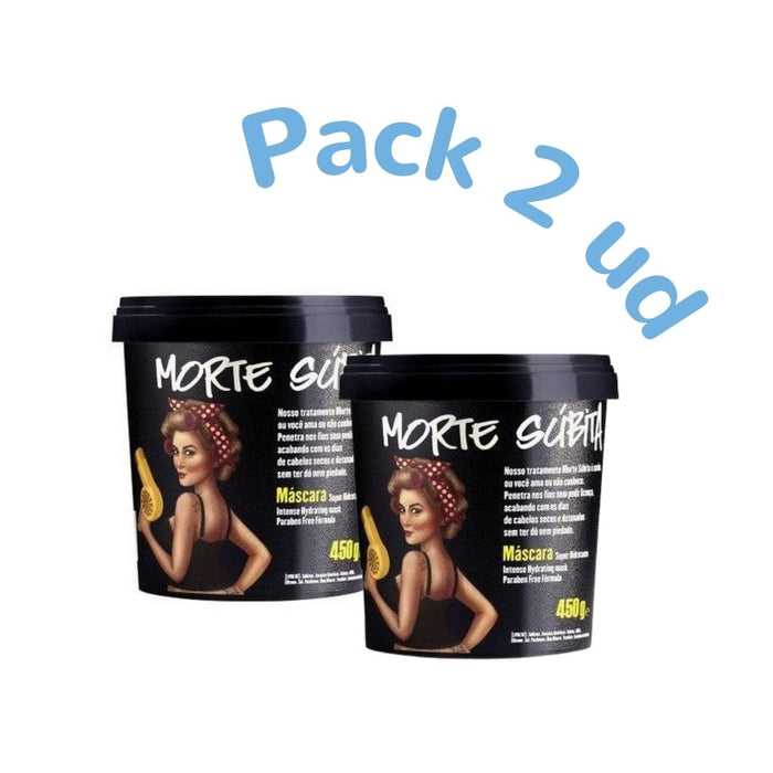 Conjunto de 2 Máscaras Hidratantes Morte Súbita 450gr - Lola Cosmetics - 1