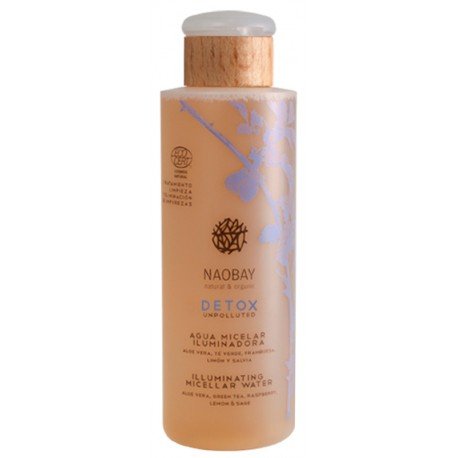 Agua Micelar Iluminadora 200 ml Detox - Naobay - 1