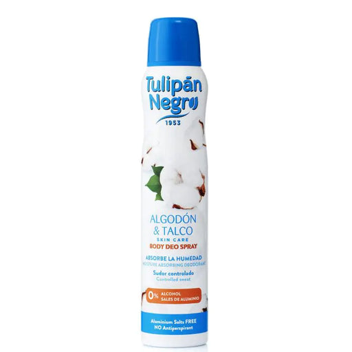 Desodorante Spray - Tulipan Negro : Algodón y Talco - 1