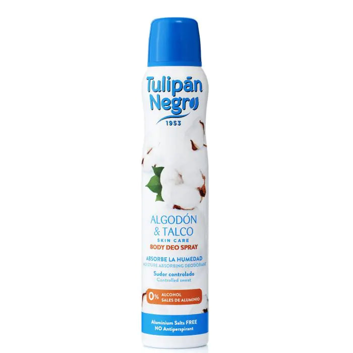 Desodorante Spray - Tulipan Negro : Algodón y Talco - 1