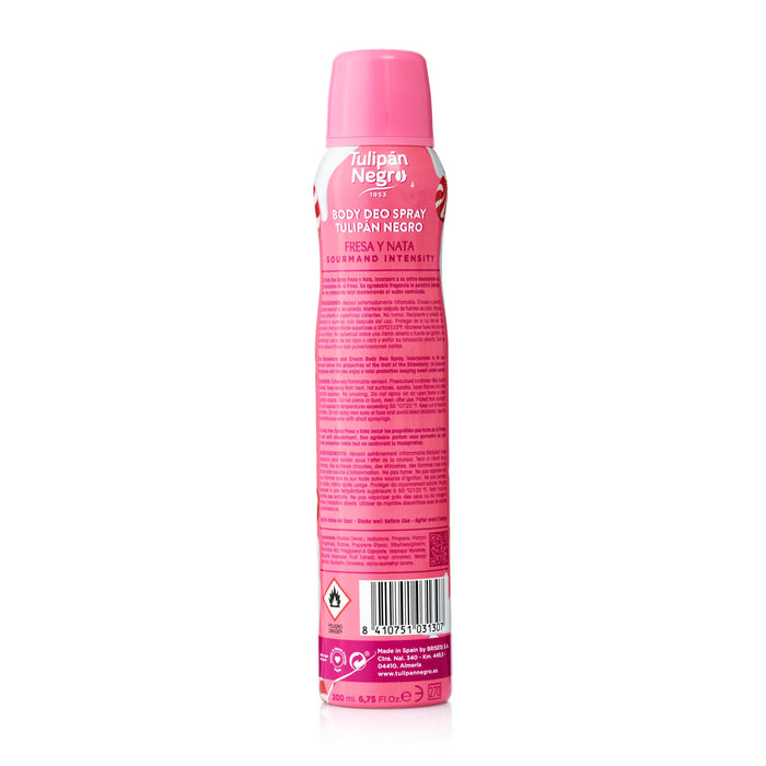 Desodorante Spray de Morango e Creme - Tulipan Negro - 2