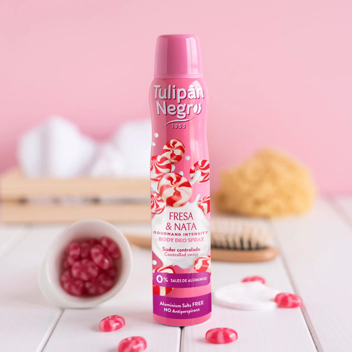 Desodorante Spray de Morango e Creme - Tulipan Negro - 2