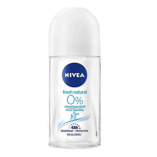 Desodorante Roll on sem Alumínio Fresh Natural - Nivea - 1
