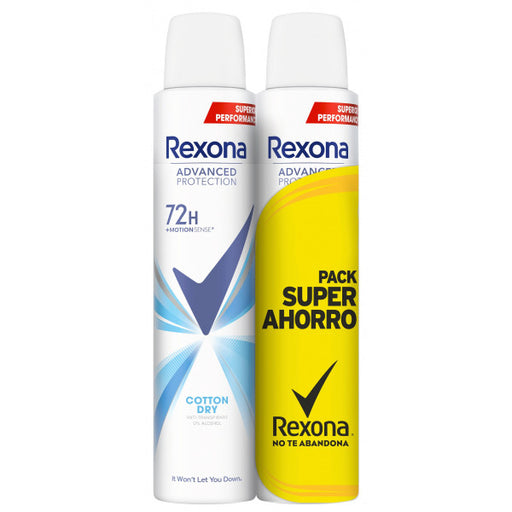 Desodorante Advanced Algodão Duplo: 2 X 200ml - Rexona - 1