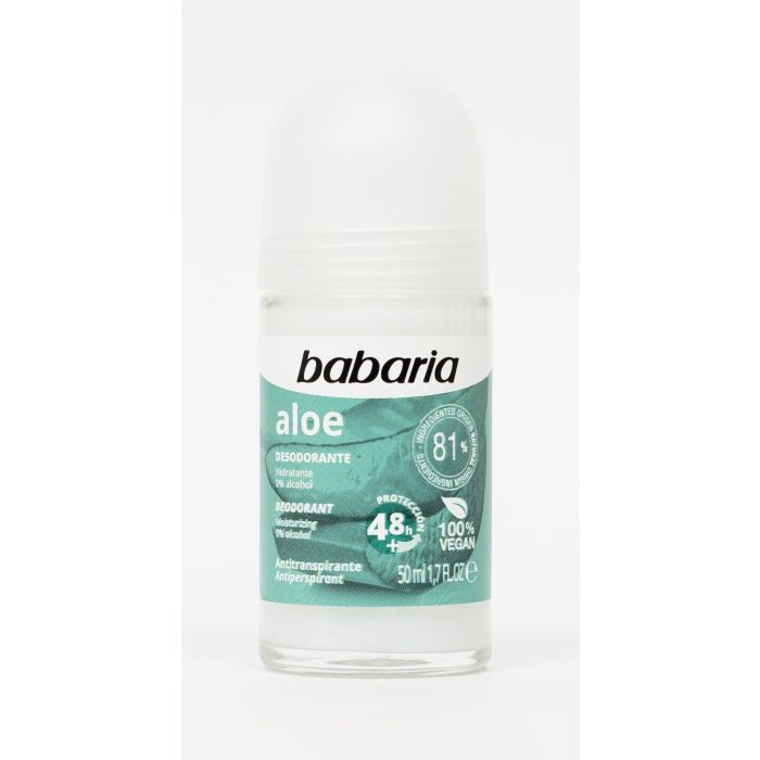 Desodorante Roll on Aloe Vera: 50 ml - Babaria - 1