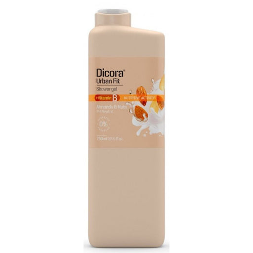 Gel de Banho com Nozes & Amêndoas - Dicora Urban Fit - 1