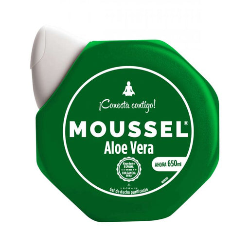 Gel de banho de aloe vera - Moussel : 650 ML - 1