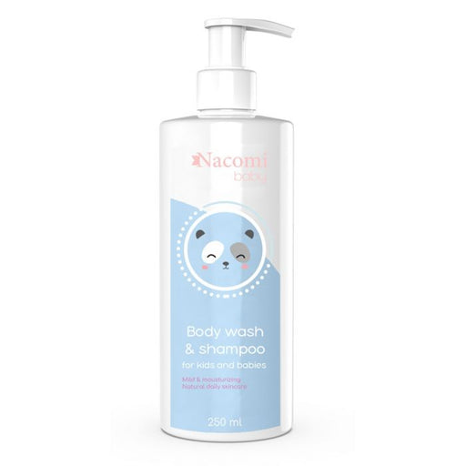 Gel de Banho e Champô para Crianças e Bebés a partir do Primeiro Dia de Vida: 250 ml - Nacomi - 1