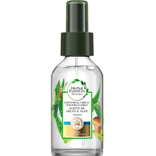 Óleo Reparador para Cabelo Bio Renew com Argan e Aloe Vera - Herbal Essences - 1