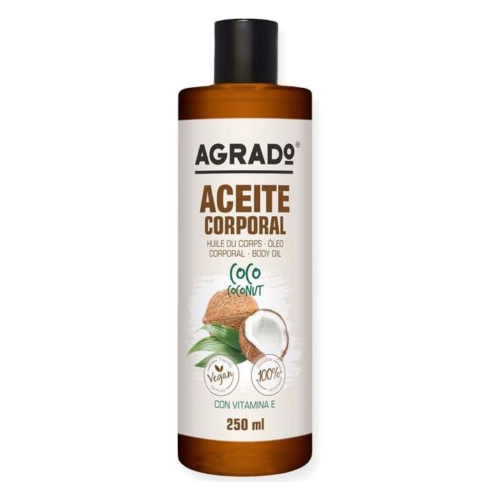Óleo Corporal de Coco: 250 ml - Agrado - 1