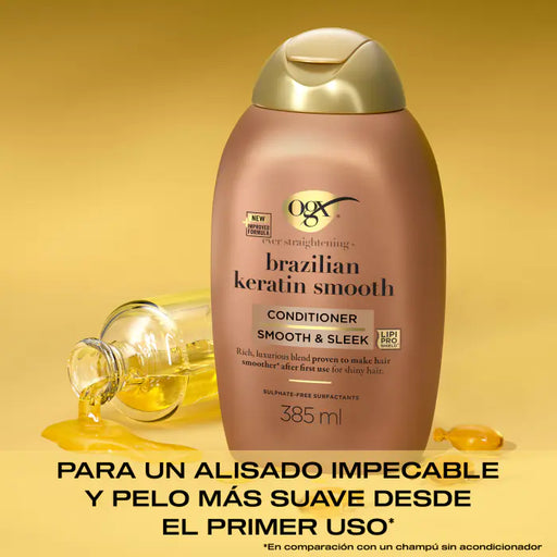 Condicionador Queratina Brasil Liso - Ogx - 2