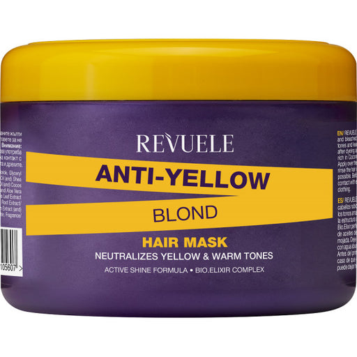 Máscara anti-amarelo para cabelos loiros - Revuele - 1