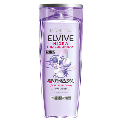 Hidratante Ácido Hialurônico Shampoo: 285ml - Elvive - 1