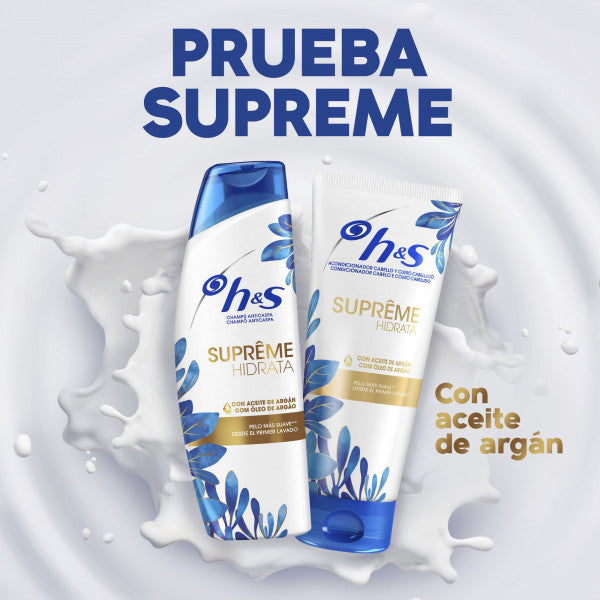Shampoo Anticaspa Supreme Hidratante - H&amp;s - Head & Shoulders : 900 ML - 2