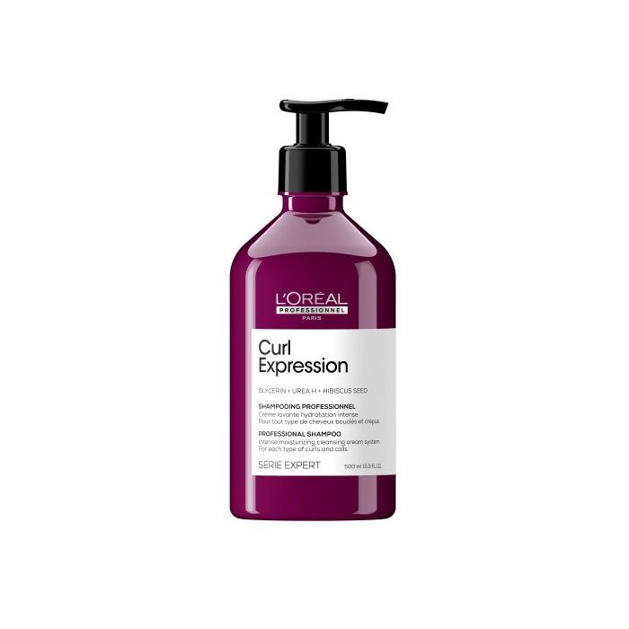 Champô Creme de Limpeza Intensamente Hidratante da Linha Curl Expression - L'oreal Paris : 500 ml - 1
