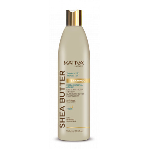 Champô com Manteiga de Karité, Óleo de Coco e Marula - Kativa : 550 ML - 1