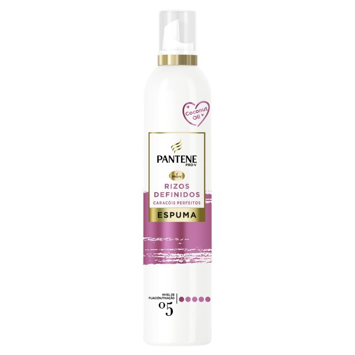 Espuma Fixação 5 Cachos Definidos - Pantene : 200ML - 1