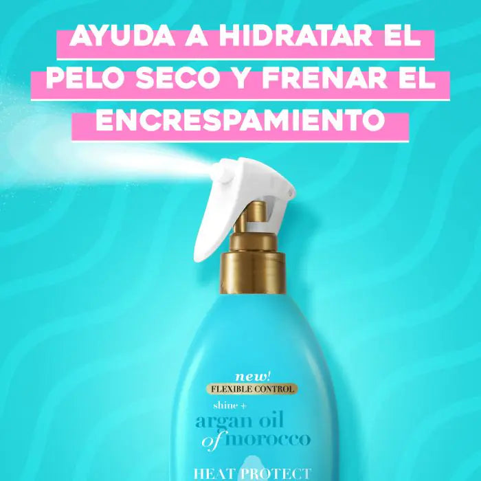 Spray Protetor de Calor com Óleo de Argan do Marrocos: 177 ml - Ogx - 4