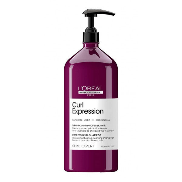 Champô Creme de Limpeza Intensamente Hidratante da Linha Curl Expression - L'oreal Paris : 1500 ml - 9