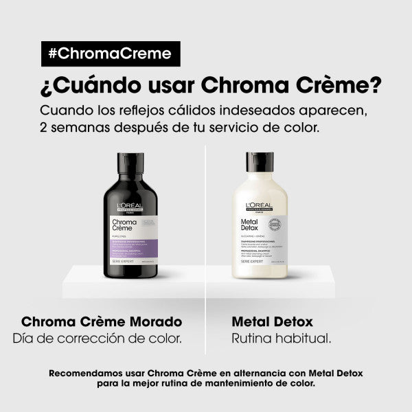 Chroma Crème Yellow Tone Shampoo Neutralizante - L&#39;oréal Professionnel - L'oreal Paris : 1500 ml - 3