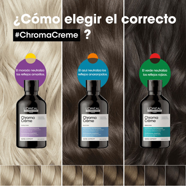 Chroma Crème Yellow Tone Shampoo Neutralizante - L&#39;oréal Professionnel - L'oreal Paris : 1500 ml - 5