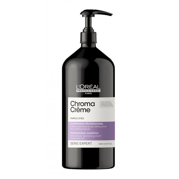 Chroma Crème Yellow Tone Shampoo Neutralizante - L&#39;oréal Professionnel - L'oreal Paris : 1500 ml - 6
