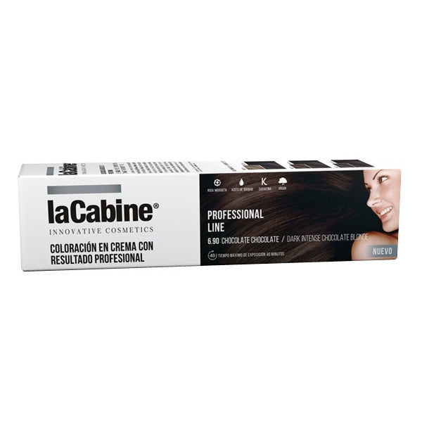 Creme Colorante Linha Profissional - La Cabine : 6.90 chocolate chocolate - 1