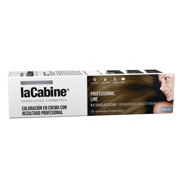Creme Colorante Linha Profissional - La Cabine : 8.3 Chocolate oscuro - 1