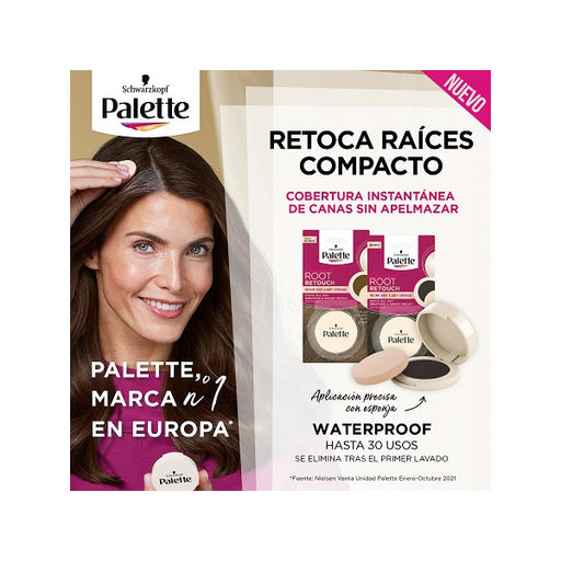 Retoca Raíces Paleta Compacta Compact Root Retouch - Schwarzkopf : Rubio Oscuro - 1
