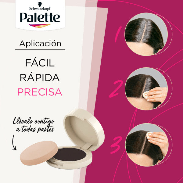 Retoca Raíces Paleta Compacta Compact Root Retouch - Schwarzkopf : Rubio Oscuro - 2