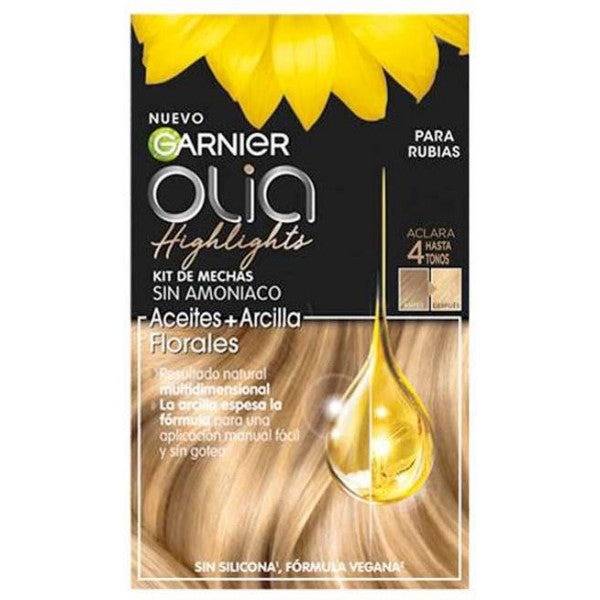Olia Highlights Kit Highlights sem amônia - Garnier : RUBIO - 2