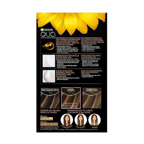 Olia Highlights Kit Highlights sem amônia - Garnier : Moreno - 2