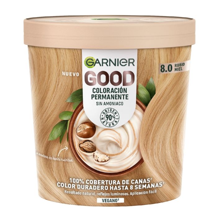 Boa coloração permanente sem amônia - Garnier : 8 - 1