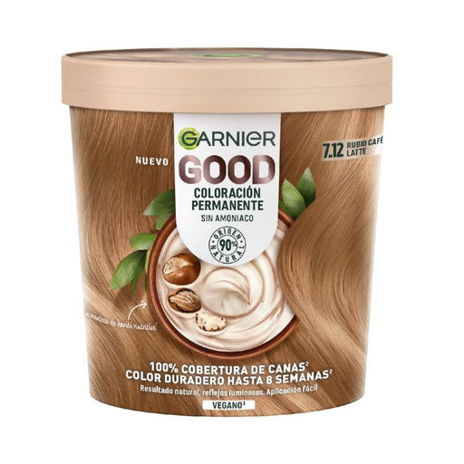 Boa coloração permanente sem amônia - Garnier : 7.12 - 1