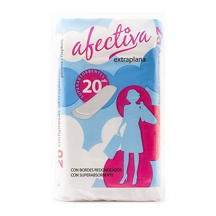 Compressas Super Finas - Afectiva - 1