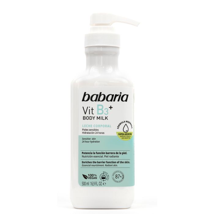 Leite Corporal Vitamina B3 - Babaria - 1