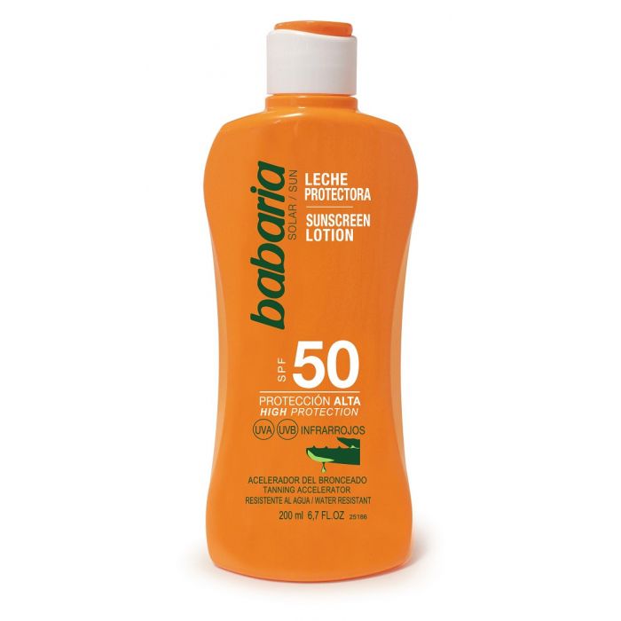 Leche Protetor Solar Spf50 Aloe Vera - Babaria - 1