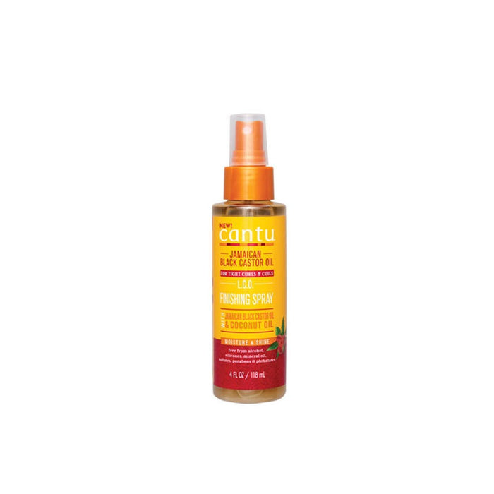 Spray de óleo fixador - óleo de rícino preto jamaicano - 118 ml - Cantu - 1