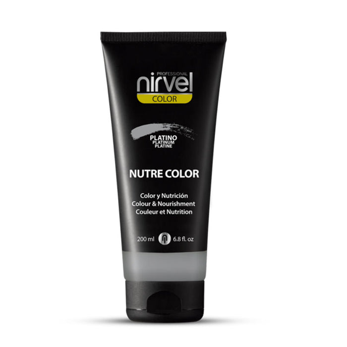 Máscara Nutritiva Cor Avelã 200 ml - Nirvel : Platino - 1