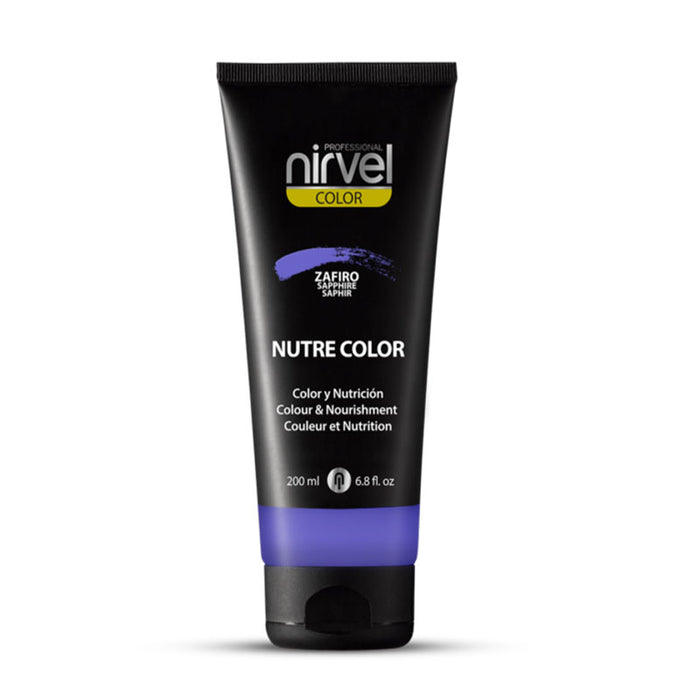 Máscara Nutritiva Cor Avelã 200 ml - Nirvel : Zafiro - 1
