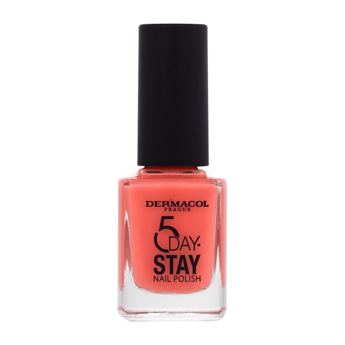 Nail Lacquer 5 Days - 5 Day Stay No. 33 - Dermacol : Coral - 1