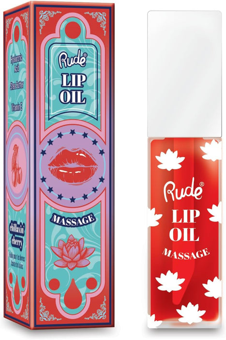 Óleo Labial de Massagem - Rude : Chillaxin Cherry - 1