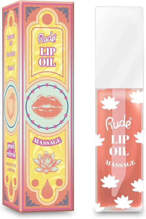 Óleo Labial de Massagem - Rude : Peach Refresh - 1