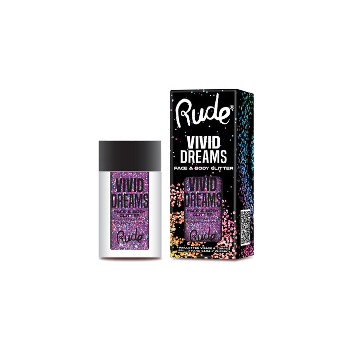 Glitter para Corpo e Rosto Vivid Dreams - Rude : Galaxy Cluster - 1