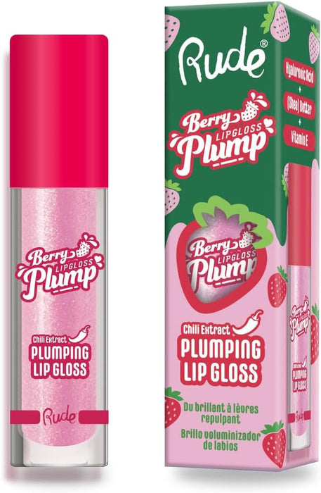 Brilho labial Berry Plump Plumping - Rude : Pink Sugar - 1
