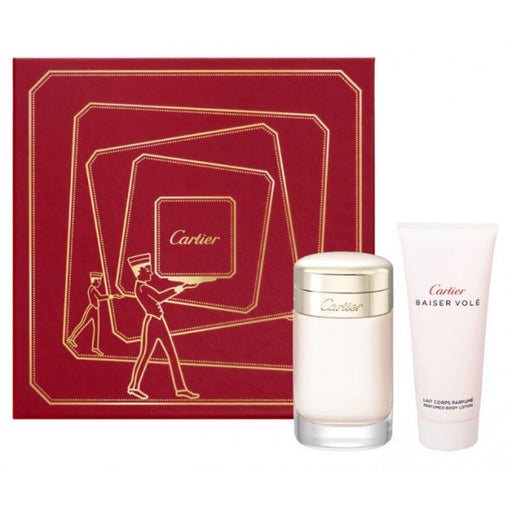 Estojo Baiser Volé - Cartier : Tamaño EDP 100ML + Body Lotion 100ML - 1