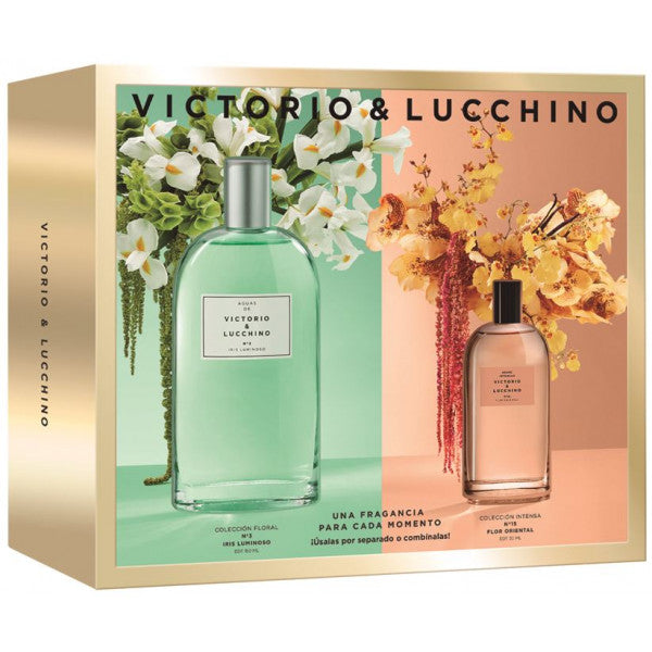 Caixa Águas da Vitória &amp; Lucchino - Victorio & Lucchino : 150ML Nº03  + 30ML Nº15 - 3